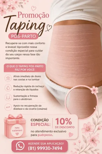 Taping pós parto