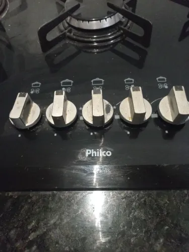 Kooptop philco a gás 5 bocas