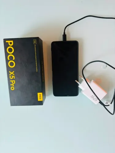 POCO X5 Pro Preto 256GB - 5G e Desempenho Monstro (Excelente Estado)