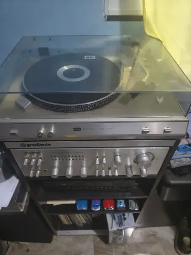 Aparelhagem de som vintage Gradiente / Sony / CCE