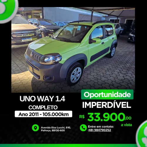 Fiat Uno WAY 1.4 EVO Fire Flex 8V 5P 2011