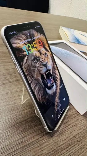 iPhone XR 64gb branco na caixa bateria 76% todo original 100% funcional sem detalhes