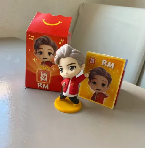 TinyTAN BTS McDonald?s Edição Limitada - Colecionável Oficial