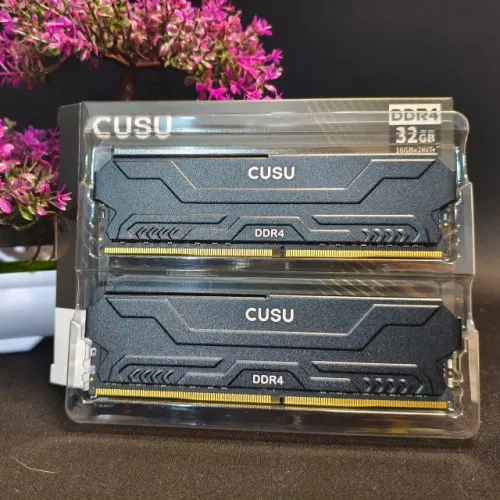 Memória Ram DDR4 32GB (2X16GB) 3200Mhz CL16 CUSU - NOVAS
