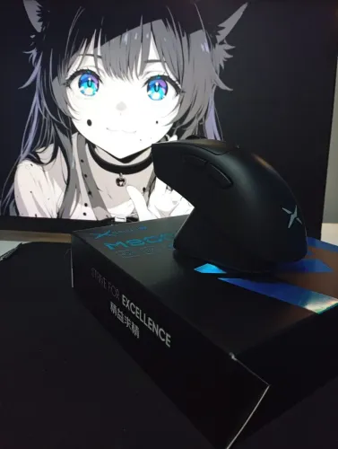 Mouse Gamer Delux M900 Pro PAW3395 26.000 DPI 8K Wireless + Dock