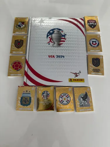 Album copa america 2024 completo para colar