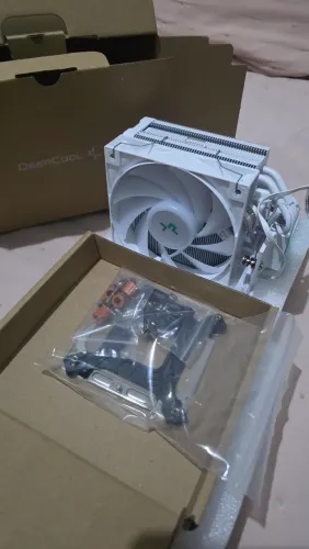 Deepcool ag 400, digital, WH, ARGB,120 m, intel amd, branco. G1