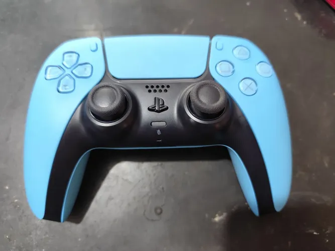 Dualsense PS5 Starlight Blue analógicos novos