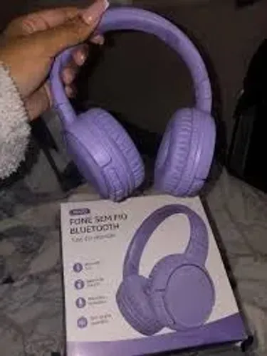 Fone Bluetooth Sem Fio Tune 510 Premium Roxo - 40h de Bateria
