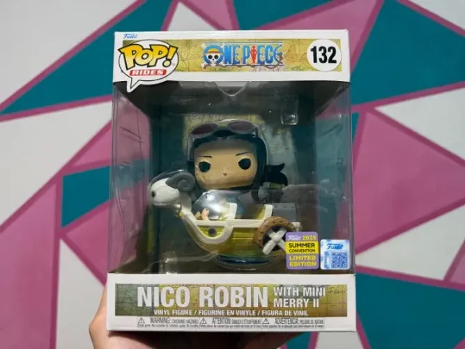 NOVO Funko Pop Nico Robin With Mini Merry II