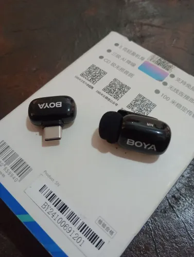 Microfone Boya mini 2.4GHz