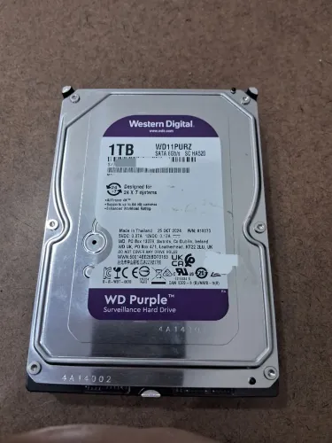 HD WD PURPLE 1TB NOVO