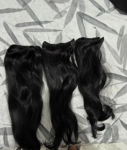 Cabelo vietnamita de 50cm ondulado 