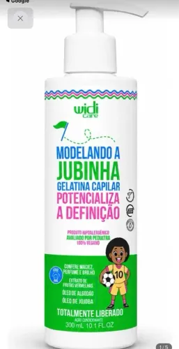 Gelatina capilar modeladora infantil