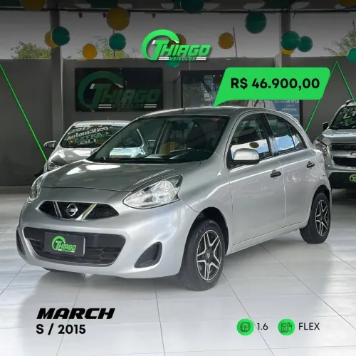 Nissan March S 1.6 16V Flex Fuel 5P 2015