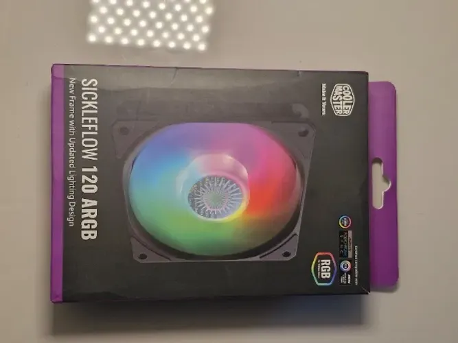 Cooler Master Sickleflow 120 ARGB P/ Gabinete 120mm 12cm