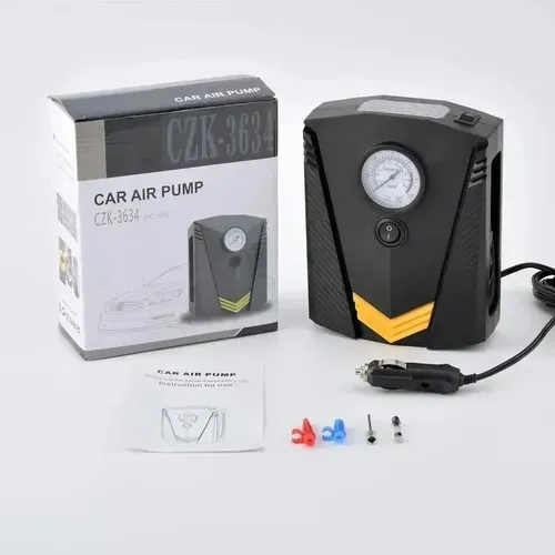Bomba De Encher Pneu De Carro Bike Moto Eletrica 12v