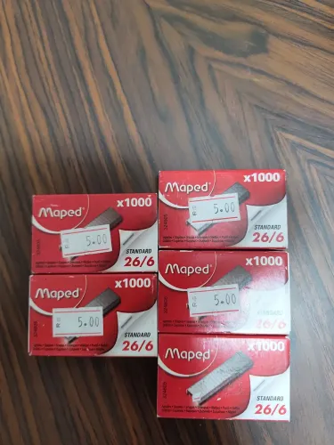 5 cx grampos maped 26/6