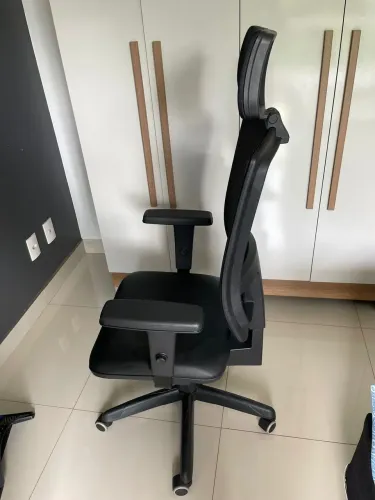 Cadeira Presidente Ergonômica - Brizza 3d PlaxMetal