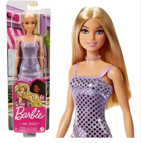 Boneca Barbie Glitter Loira Mattel T7580