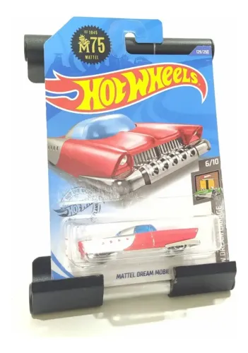 Miniatura Mattel Dream Mobile Hot Wheels 1/64 (lacrada) Vermelho
