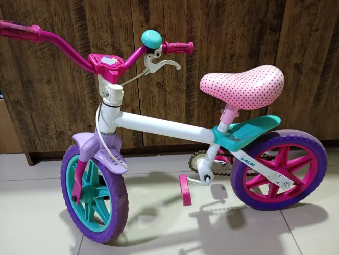 Bicicleta aro 12 infantil menina