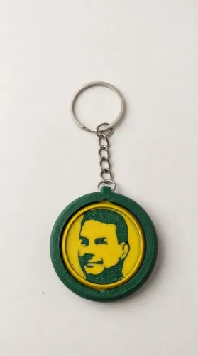 Chaveiro Personalizado Flavio 22 Bolsonaro Em Impressão 3d