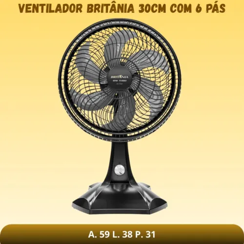VENTILADOR BRITÂNIA BVT301 220V