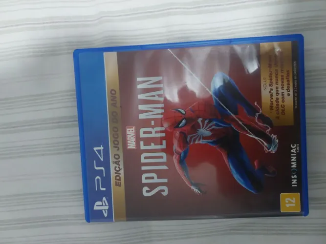 Homem Aranha PS4 mídia física seminovo