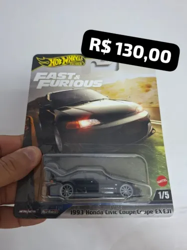 Hotwheels Honda Civic Coupe (Velozes e Furiosos)