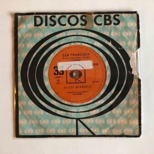 Scott Mckenzie: San Francisco (1967) Vinil Compacto