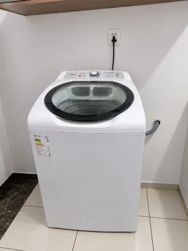 Lavadora Brastemp 12kg Automática - Máquina de Lavar Roupas com Tampa de Vidro