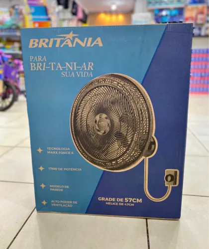 VENTILADOR BRITÂNIA 57 DE PAREDE NA PROMOÇÃO ?