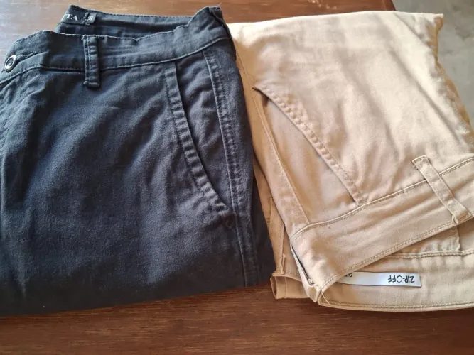 02 Calças Skinny com elástano masculino!