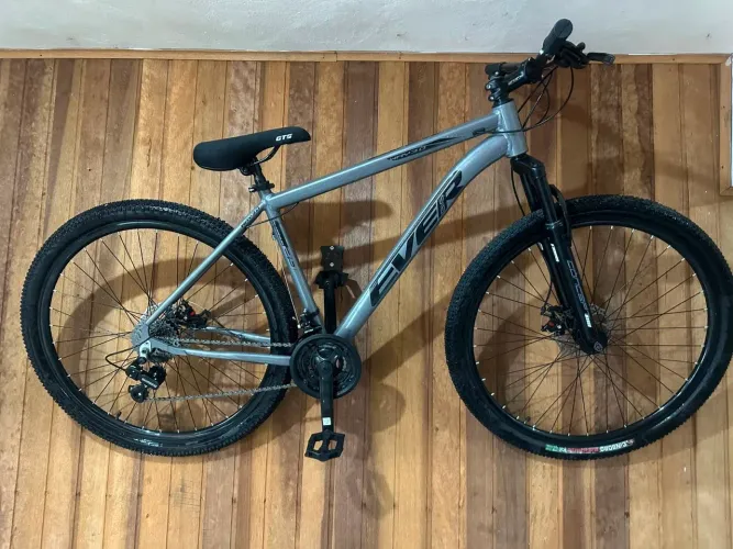 Bicicleta aro 29 freios a disco aluminio nova