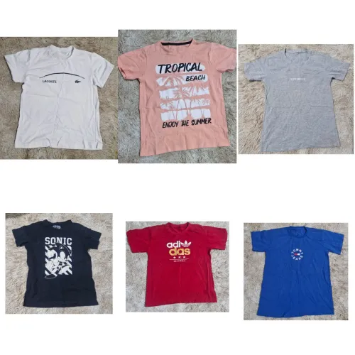 Camisas infantil veste até 10 anos