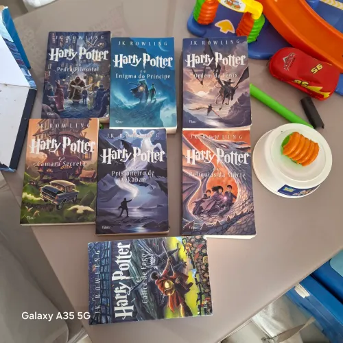 Coleção de livro do Harry Potter