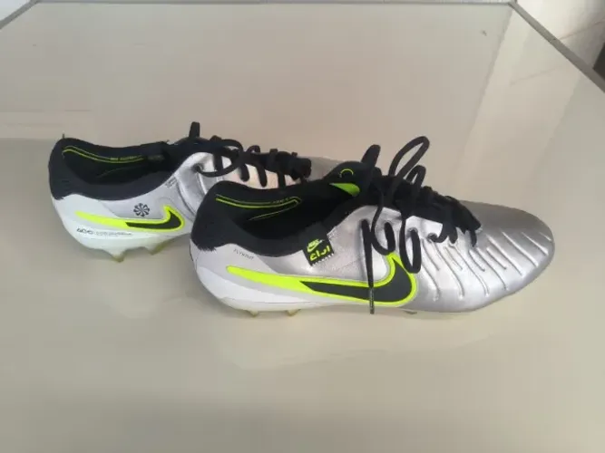 Chuteira Nike Tiempo Legend 10 FG/MG Original FlyTouch Plus Nº 41 confortável e leve 