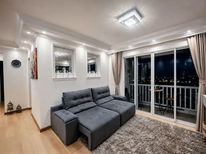 Apartamento para Locação em Barueri, Centro, 2 dormitórios, 1 banheiro, 1 vaga