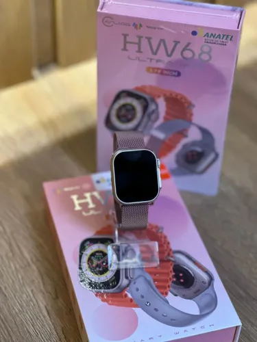 Relógio Smart Watch HW68 Ultra Mini