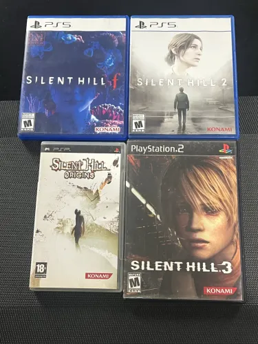 Sillent Hill PSP PS2 PS5