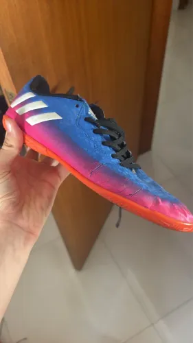 Chuteira adidas Messi 16.4 In Futsal Azul - tamanho 37