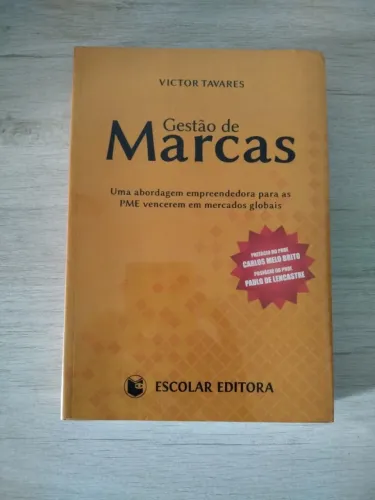 Livro Gestão de Marcas - Victor Tavares (novo e lacrado)