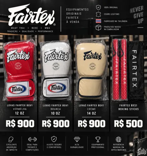 Luvas Fairtex