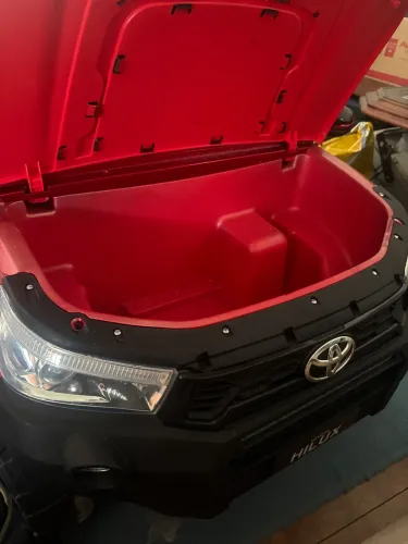 Carrinho elétrico infantil hilux