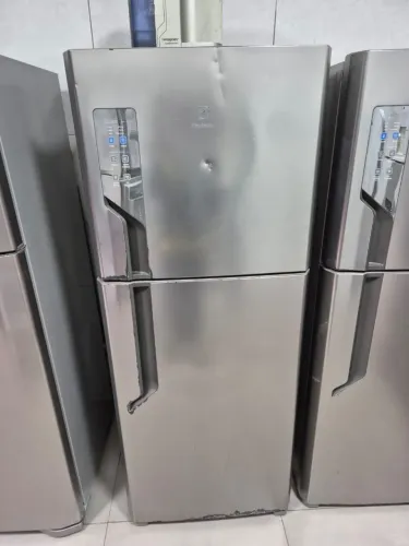 Geladeira Electrolux inox barata