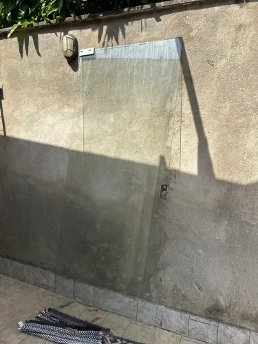 Porta de Blindex 