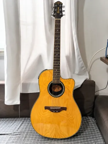 Violão Crafter FA-820EQ Elétrico Cutaway - Excelente Estado