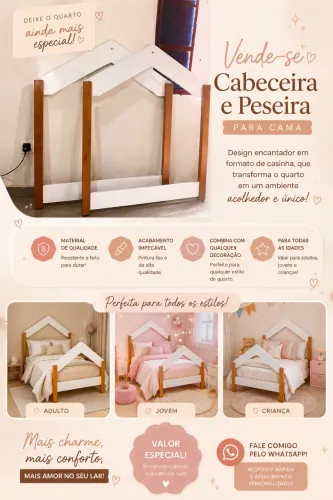 Cabeceira e peseira