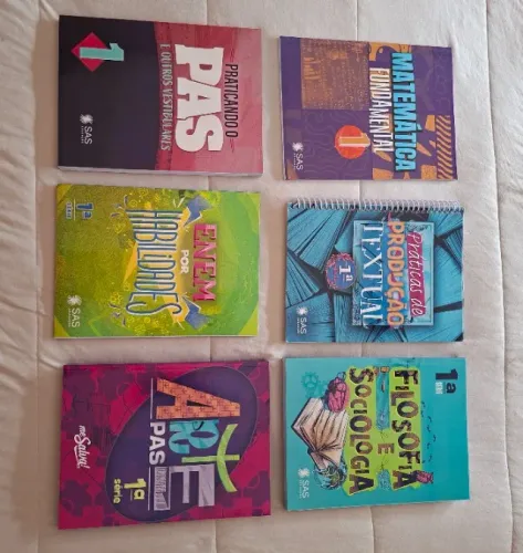 33 Livros SAS Educação Ensino Médio 1